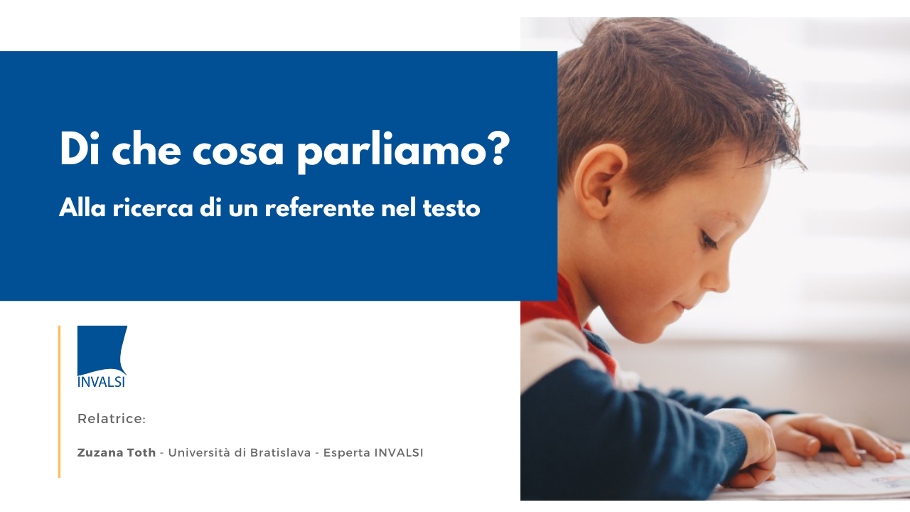 I webinar INVALSI di Italiano