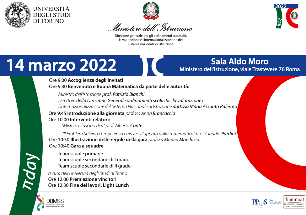 PiGreco Day 2022: la Matematica in festa