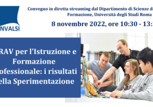 Il RAV per l’Istruzione e Formazione professionale